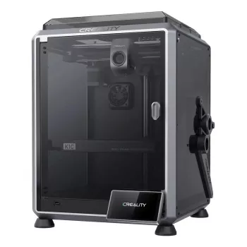 3D Printeris Creality K1C FDM Wi‑Fi — PLA/ABS/ASA/PETG/TPU, Slānis 0.1–0.35 mm, 4.3 collu Skārienekrāns, 100–240V