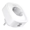 Gosund SP112-M viedais WiFi kontaktdakšs ar 2x USB — divu komplekts