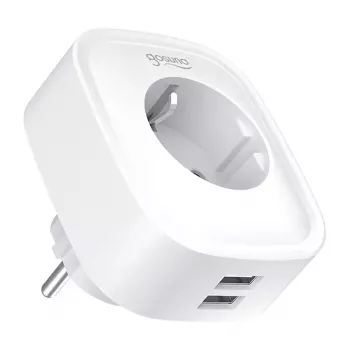 Gosund SP112-M viedais WiFi kontaktdakšs ar 2x USB — divu komplekts