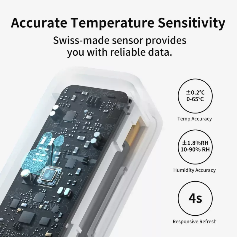 SwitchBot Hub Mini + 3x temperatūras un mitruma sensoru komplekts