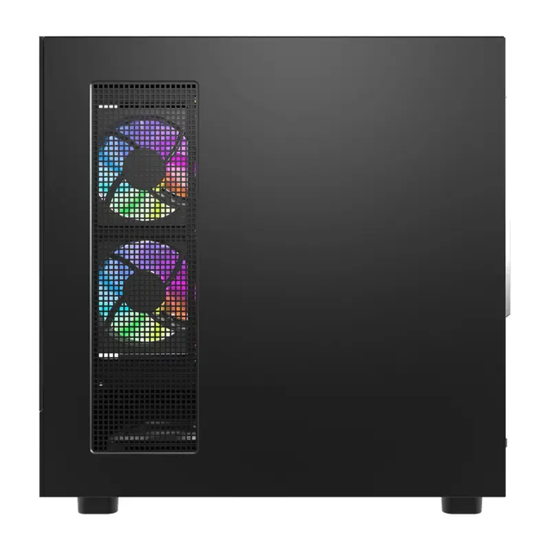 Datora korpuss DarkFlash DS950V ar priekšējo displeju (melns) un 6 iebūvētiem ventilatoriem