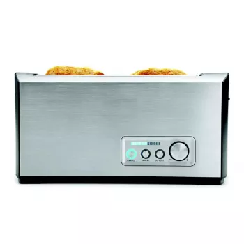 Gastroback Design Pro 4S grauzdētājs 2 šķēlēm 1500 W Melns Nerūsējošais tērauds