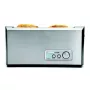 Gastroback Design Pro 4S grauzdētājs 2 šķēlēm 1500 W Melns Nerūsējošais tērauds