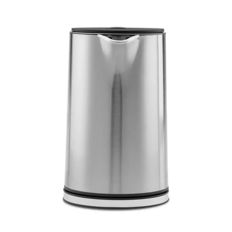 Elektriskā tējkanna GASTROBACK Design Cool Touch 1.5 L 2200 W, Nerūsējošais tērauds/Melns