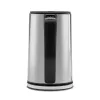 Elektriskā tējkanna GASTROBACK Design Cool Touch 1.5 L 2200 W, Nerūsējošais tērauds/Melns