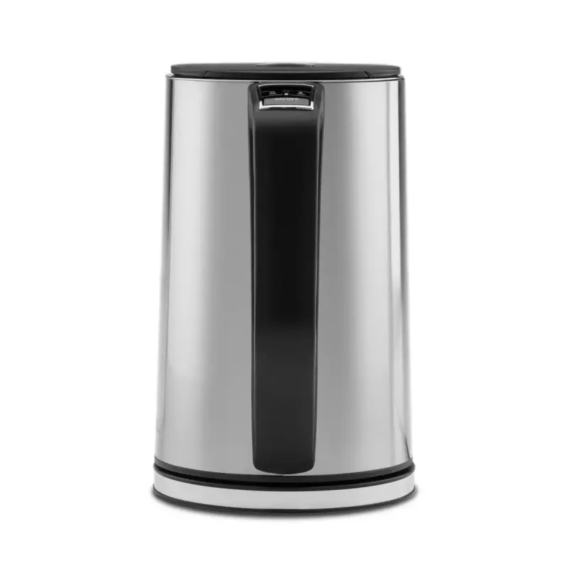 Elektriskā tējkanna GASTROBACK Design Cool Touch 1.5 L 2200 W, Nerūsējošais tērauds/Melns