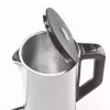 Elektriskā tējkanna GASTROBACK Design Cool Touch 1.5 L 2200 W, Nerūsējošais tērauds/Melns