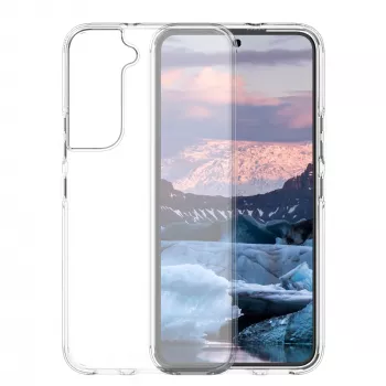 Telefona maciņš dbramante1928 Iceland Pro Samsung Galaxy S22 — caurspīdīgs, pārstrādāta plastmasa, 6.1 collu ekrānam