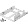 HDD montāžas kronšteins Goobay 2,5 inch uz 3,5 inch - 2-vietīgs