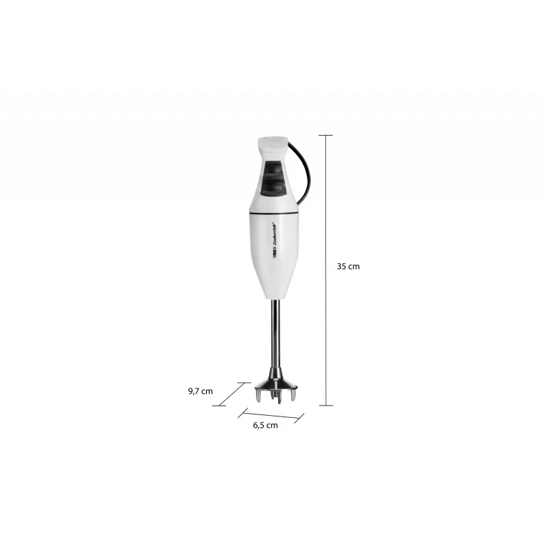 ESGE M 100 D iegremdējamais blenderis 120 W Balts