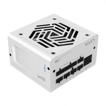 FSP VITA GM 1000W Barošanas bloks ATX ATX3.1 Balts, 1000 W, 100 - 240 V, 50/60 Hz, 12 - 6 A, Aktīvs