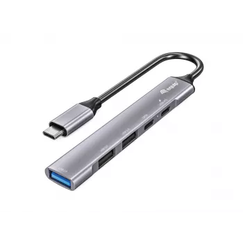 Equip 5-Portu USB 3.0/2.0 Hubs ar USB-C PD