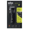 Braun Series 3 301s Skuveklis ar trimmeri, melns