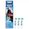 Oral-B 80352667 zobu birstes uzgalis 3 gab., Zils, Balts