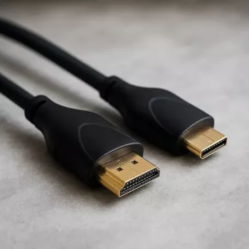HDMI kabelis Ethernet A -> mini C St/St 1.00m plāns DELOCK 83132