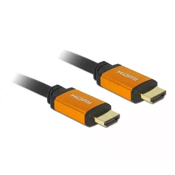 HDMI kabelis DeLOCK 86987 3m HDMI Type A Melns Dzeltens