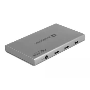 DeLOCK Thunderbolt 4 Hub 3 Ports USB 10 Gbps Type-A 8K