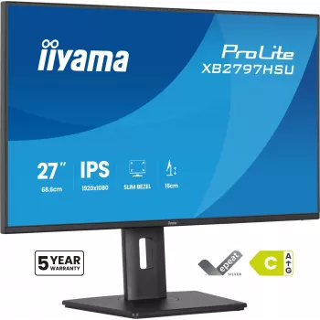 iiyama ProLite XB2797HSU-B1 27 collu (68.6 cm) Full HD LED monitors, melns