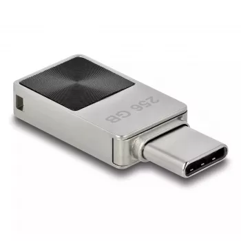 USB zibatmiņa DeLOCK 256GB USB-C 3.2 Gen 1 metāla korpuss