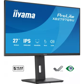 Iiyama ProLite XB2797QSU-B1 27 collu QHD LED monitors