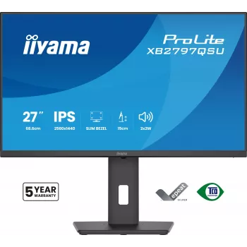 Iiyama ProLite XB2797QSU-B1 27 collu QHD LED monitors