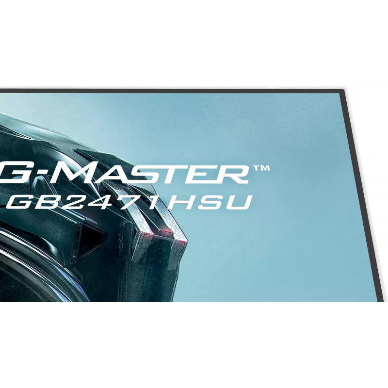 Monitors IIYAMA G-Master GB2471HSU-W1 23.8 collas (60.5 cm) Full HD HDMI/DP/USB Balts