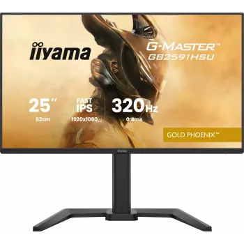 Spēļu monitors IIYAMA G-Master GB2591HSU-B1 24.5 collu (68.6 cm) Full HD — HDMI/DisplayPort/USB, melns