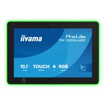 Monitors iiyama ProLite TW1025LASC-B3PNR 10.1 collas (25.6 cm) WXGA IPS LED skārienekrāns, 1280x800, 16:10, USB centrmezgls, skaļruņi, VESA, Melns