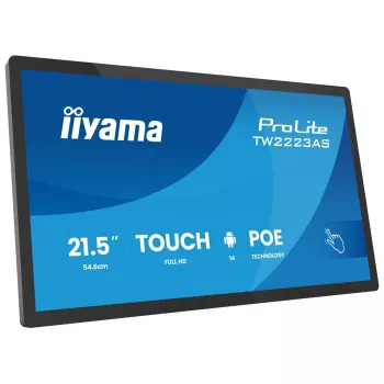 Monitors IIYAMA TW2223AS-B3P 21,5 collu (55,0 cm) M-Touch USB-C Android 16:9