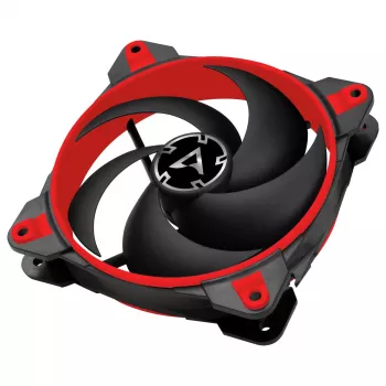 ARCTIC BioniX P120 (Sarkans) – Spiediena optimizēts 120 mm spēļu ventilators ar PWM PST