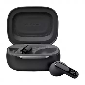 JBL Live Beam 3 Bezvadu Iekšausu Austiņas Zvanu/Mūzikas/Sporta/Ikdienas Bluetooth Melna