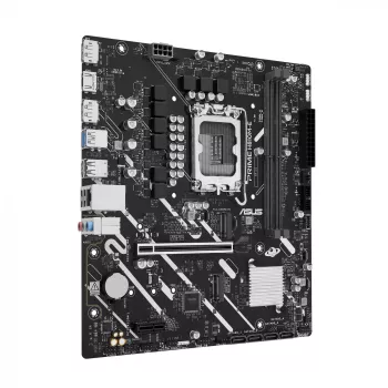 Mātesplate ASUS PRIME H810M-E-CSM LGA1851 Intel H810 mATX, 2×DDR5, 2×DisplayPort, 1×HDMI