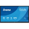 iiyama ProLite TN6505A-B1AG interaktīvais displejs 163,8 cm (64,5 inch) 500 cd/m² 4K Ultra HD melns ar skārienekrānu