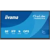 iiyama TN8605A-B1AG Signāldisplejs Interaktīvais plakanā paneļa ekrāns 2.17 m (85.6 collas) 500 cd/m² 4K Ultra HD Melns Skārienekrāns