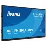 Interaktīvais plakanā paneļa displejs IIYAMA TE8613A-B2AG 85.6 collas (2.17 m) 4K UHD, 500 cd/m², Wi-Fi, Android, 24/7