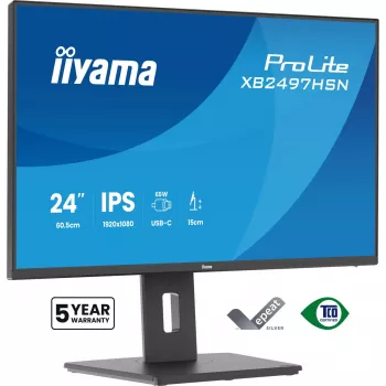 IIYAMA ProLite XB2497HSN-B1 monitors 23.8 collas Full HD IPS LED