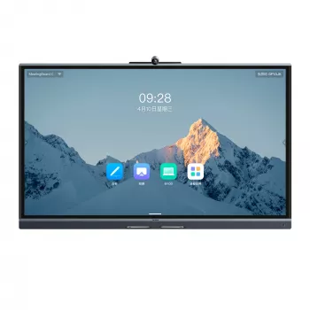 Interaktīvais displejs Yealink MB65C-EDLA 65 collu 4K IPS, 8 GB RAM, 64 MB krātuve, 30 W skaļruņi, 50 MP kamera, 98.2° redzes lauks, VESA 600x400, melns