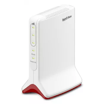 FRITZ!Box 6825 4G bezvadu maršrutētājs, Gigabit Ethernet, vienas joslas (2.4 GHz), balts