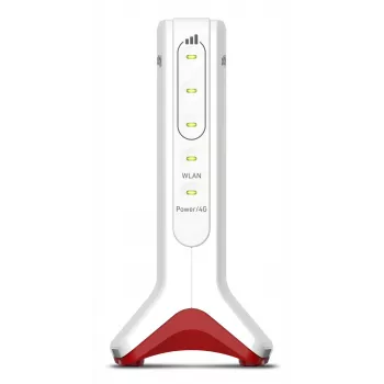 FRITZ!Box 6825 4G bezvadu maršrutētājs, Gigabit Ethernet, vienas joslas (2.4 GHz), balts