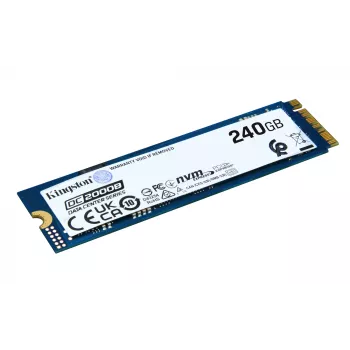Kingston Technology 240G DC2000B PCIe 4.0 M.2 2280 Enterprise SSD (Bez radiatora)