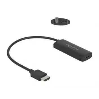 Adapter HDMI-A vīrišķais uz USB Type-C sievišķais DP Alt Mode DeLOCK 64212