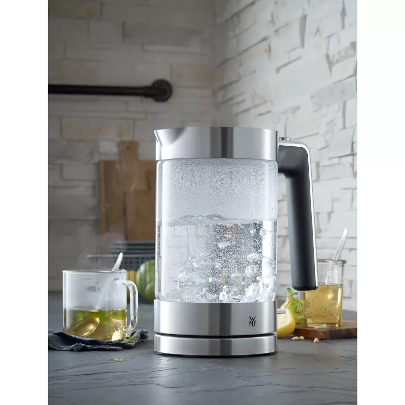 WMF Lono 0413150011 elektriskā tējkanna 1.7 L 3000 W hromēta, caurspīdīga