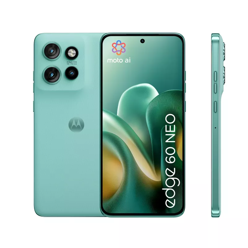 Motorola edge 60 Neo 16.1 cm (6.36 collu) Dual SIM Android 15 5G USB Type-C 12 GB 256 GB 5000 mAh Tirkīza