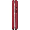 Doro Leva E30 atlokāms telefons, 2.8 collu (7.11 cm) 320x240, Single SIM, 0.3 MP kamera, 1150 mAh, IP55, sarkans/balts