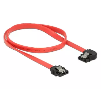 SATA kabelis DeLOCK 83964 0.5 m Melns Sarkans