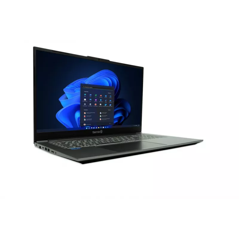 TERRA MOBILE 1717R Intel® Core™ i5 i5-1334U Klēpjdators 43,9 cm (17,3 collu) Full HD 16 GB DDR4-SDRAM 1 TB SSD Wi-Fi 6 (802.11ax) Windows 11 Pro Pelēks