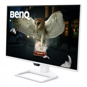 Datora monitors BenQ EW270Q 27 collas (68,6 cm) 2560 x 1440 2K Ultra HD LCD Balts ar iebūvētiem skaļruņiem