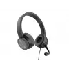 Austiņas CONCEPTRONIC POLONA05BC — Stereo USB-C, trokšņu slāpējošs mikrofons, apkārtauss, 2 m kabelis, 20–22000 Hz, Melna
