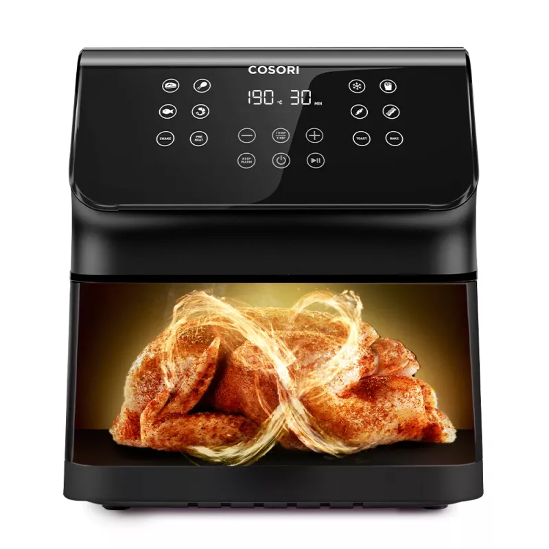 Cosori Premium II Chef Edition gaisa fritieris 6.2 L 1700 W Melns