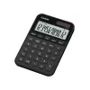 Galda kalkulators CASIO MS-20YC — pamata modelis, baterija/saule, nodokļu un peļņas aprēķini, melns